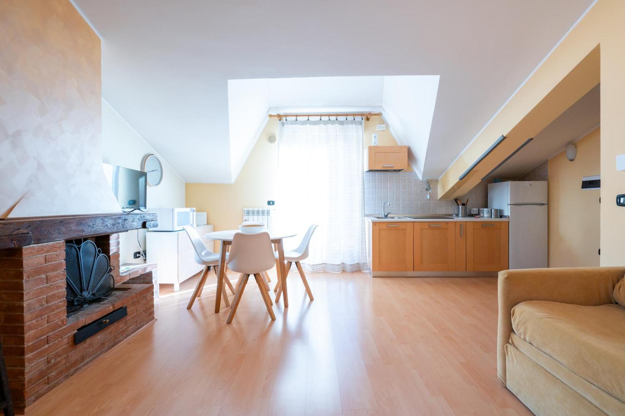 Apartmán La Mansarda Castel Di Sangro Exteriér fotografie